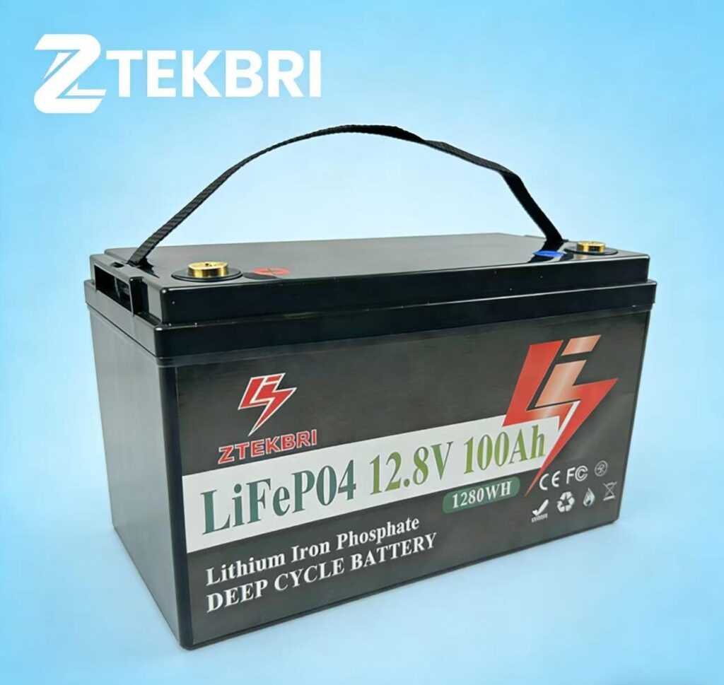12.8V 100AH LIFEPO4 BATTERY